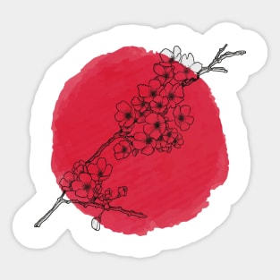 Cherry Blossom Sticker